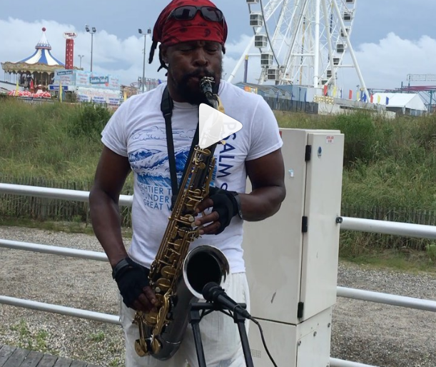 King David On Sax